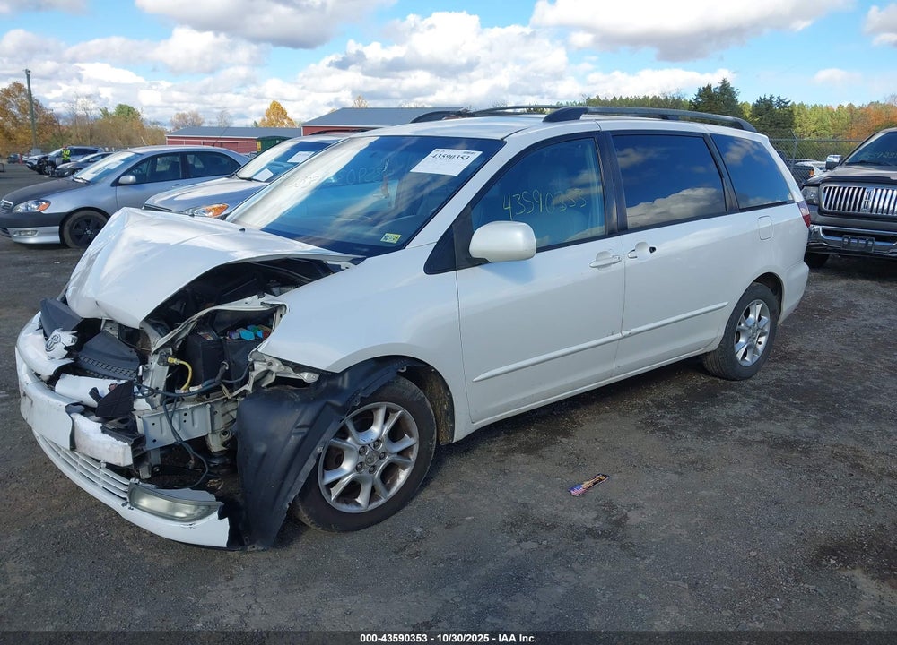 2004 TOYOTA SIENNA XLE VIN: 5TDZA22C04S205876