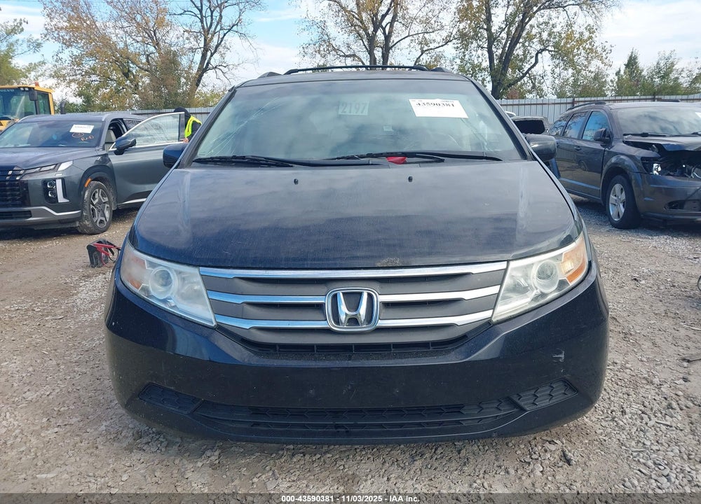 2011 HONDA ODYSSEY EX VIN: 5FNRL5H49BB087890