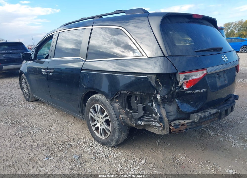 2011 HONDA ODYSSEY EX VIN: 5FNRL5H49BB087890