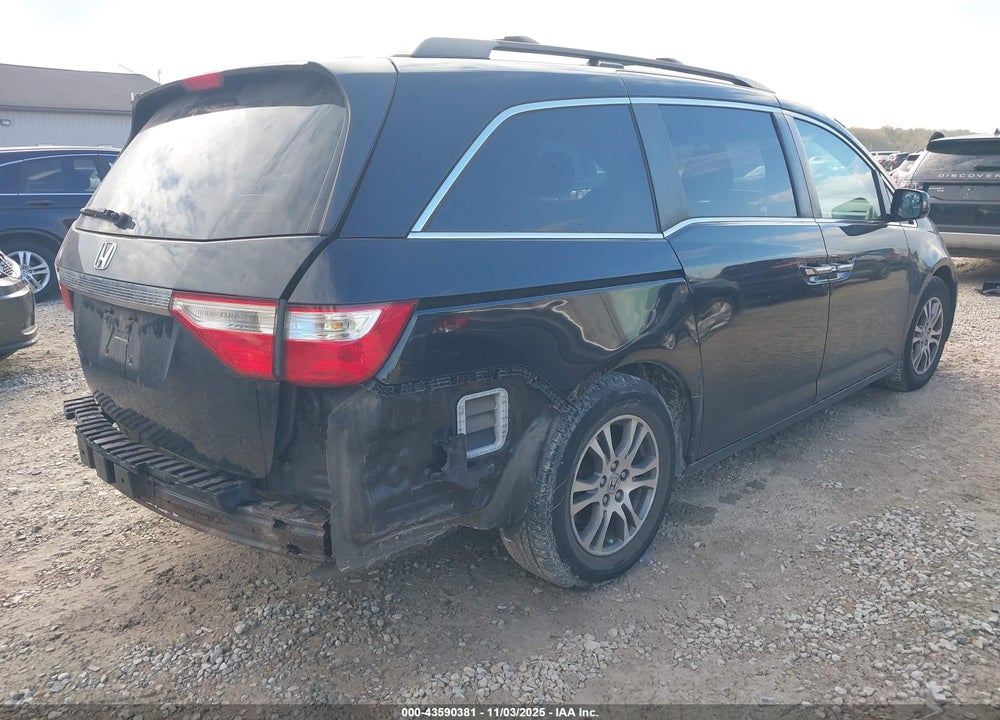 2011 HONDA ODYSSEY EX VIN: 5FNRL5H49BB087890