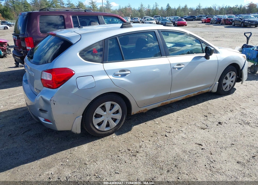 2015 SUBARU IMPREZA 2.0I VIN: JF1GPAA60FG276915