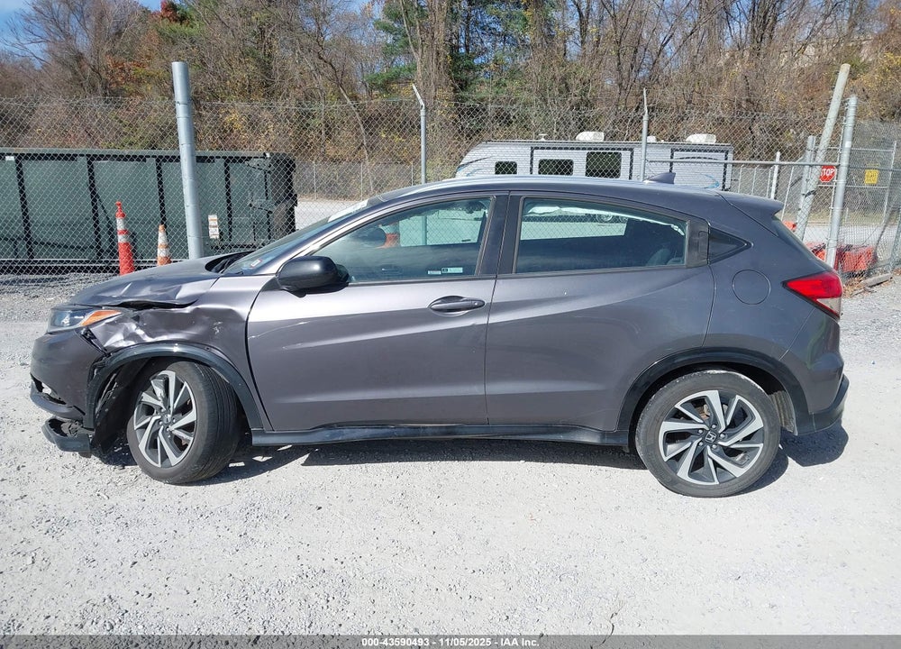 2019 HONDA HR-V VIN: 3CZRU6H1XKG702444