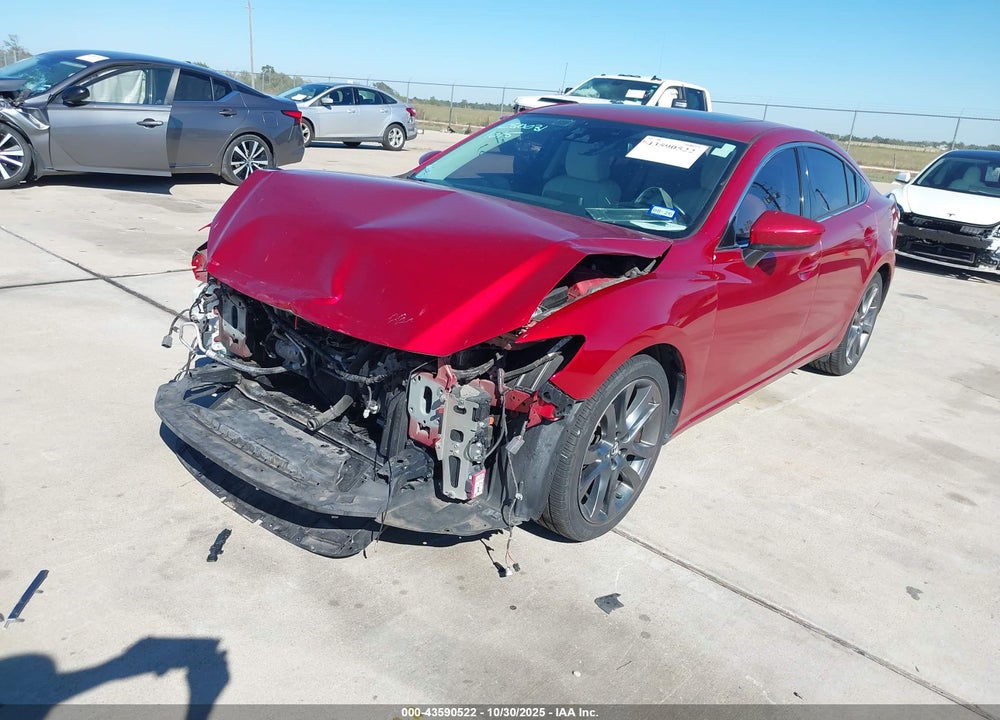 2016 MAZDA 6 I GRAND TOURING VIN: JM1GJ1W52G1434526