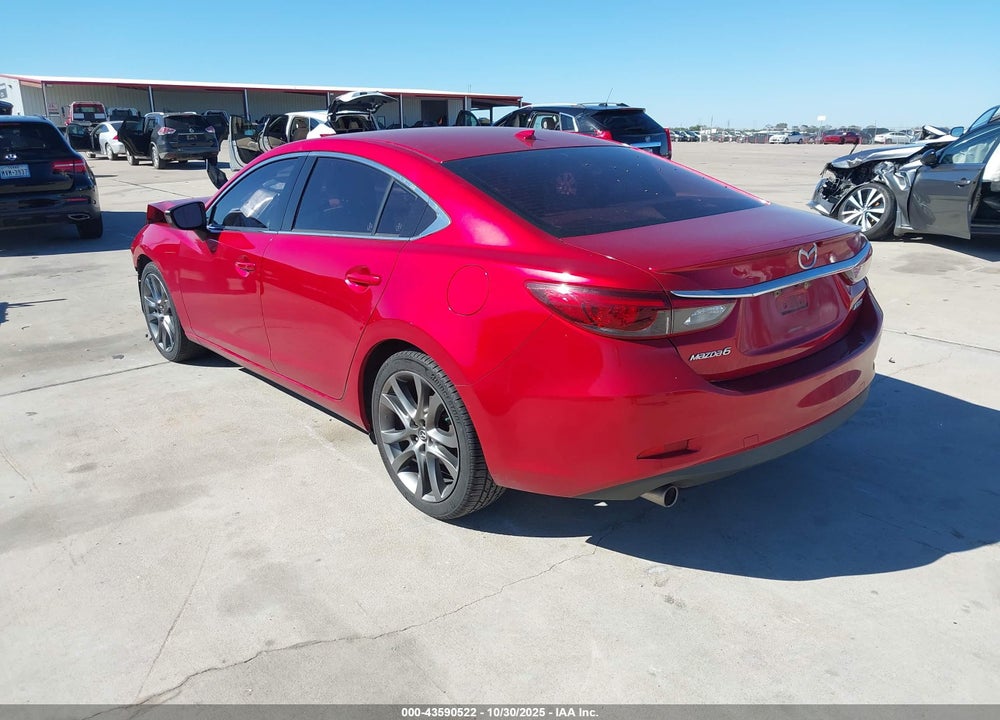 2016 MAZDA 6 I GRAND TOURING VIN: JM1GJ1W52G1434526