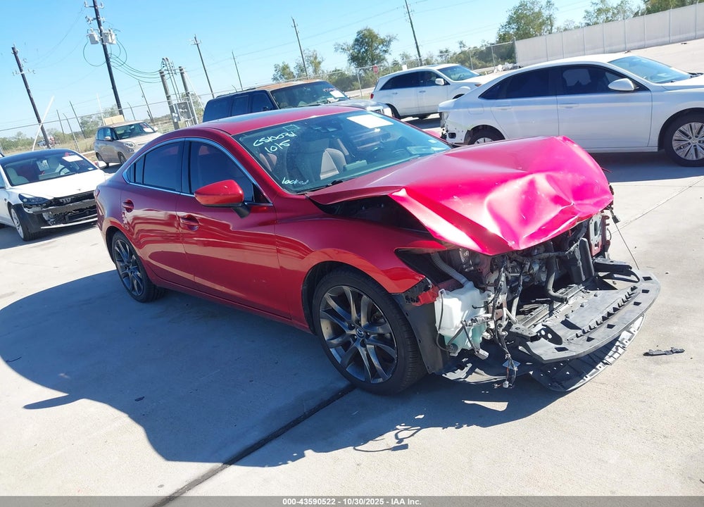 2016 MAZDA 6 I GRAND TOURING VIN: JM1GJ1W52G1434526
