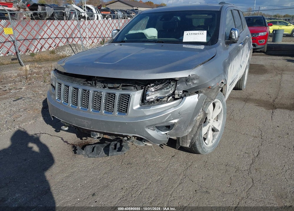 2014 JEEP GRAND CHEROKEE OVERLAND VIN: 1C4RJFCG4EC171730