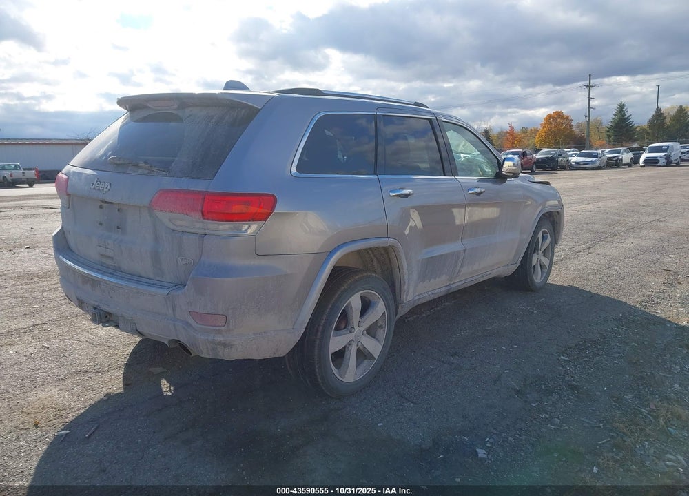 2014 JEEP GRAND CHEROKEE OVERLAND VIN: 1C4RJFCG4EC171730