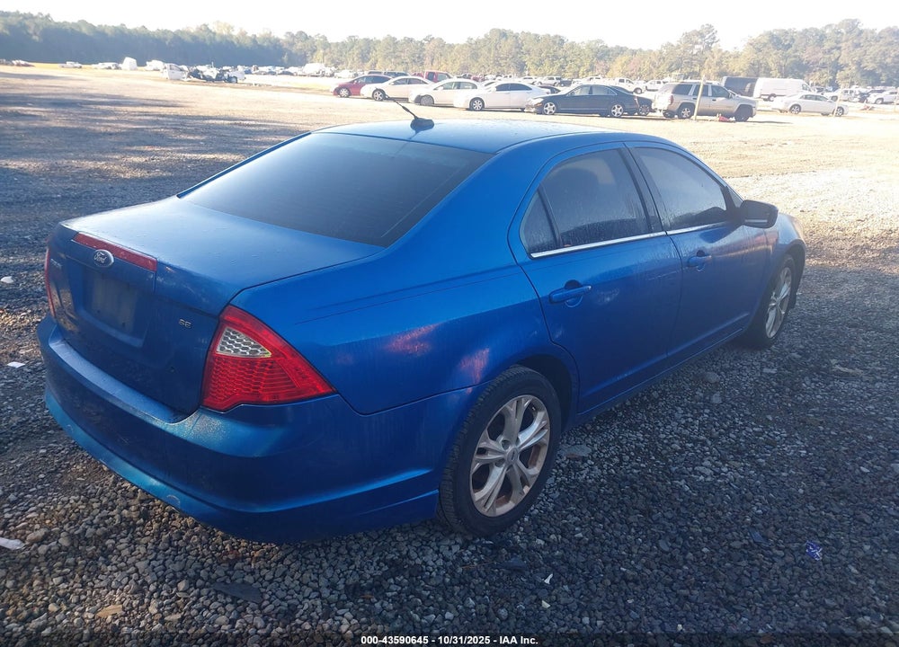 2012 FORD FUSION SE VIN: 3FAHP0HA2CR393909