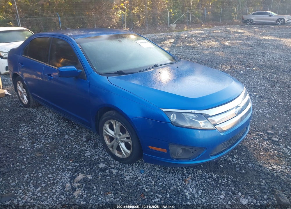 2012 FORD FUSION SE VIN: 3FAHP0HA2CR393909