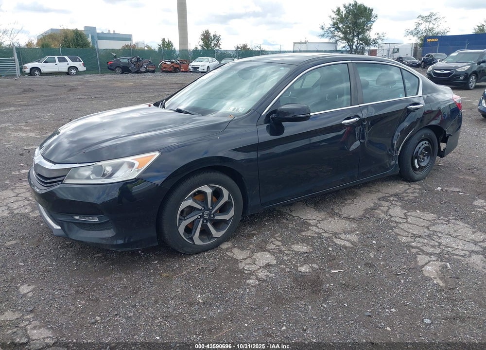 2016 HONDA ACCORD EX-L VIN: 1HGCR2F89GA104293