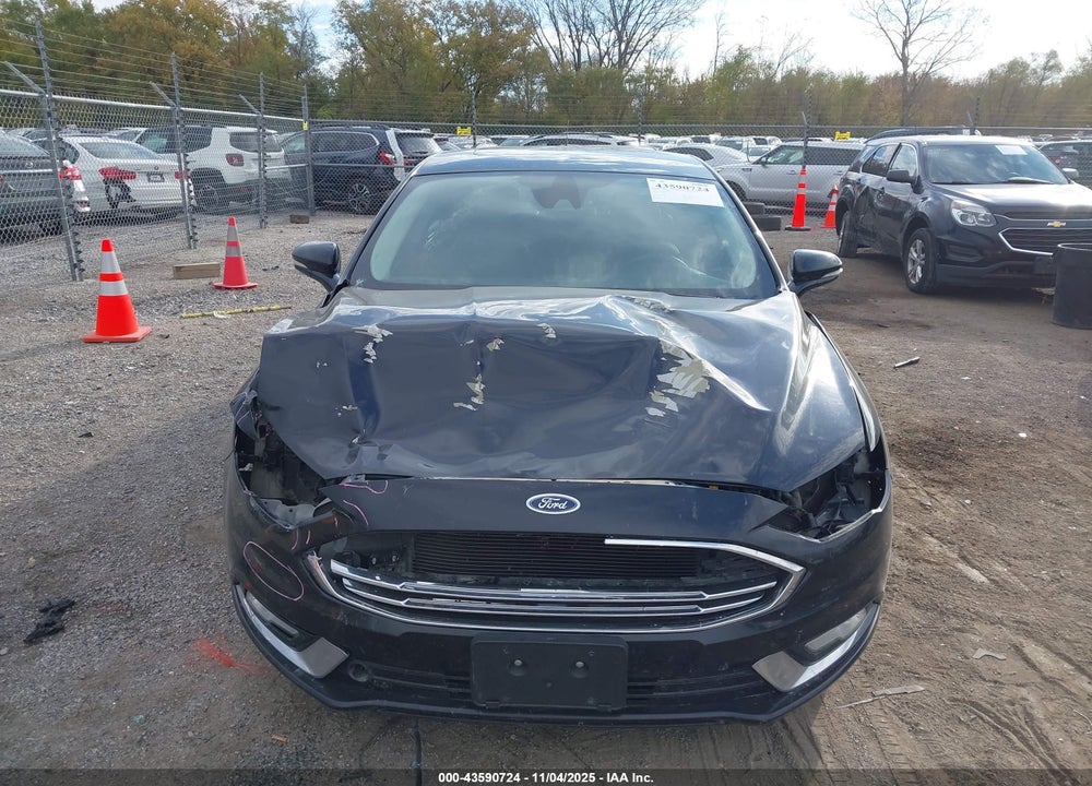 2017 FORD FUSION TITANIUM VIN: 3FA6P0K93HR163504