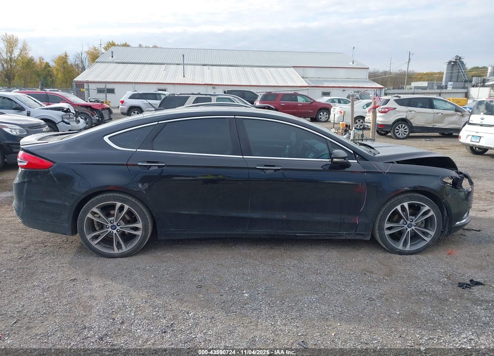 2017 FORD FUSION TITANIUM VIN: 3FA6P0K93HR163504