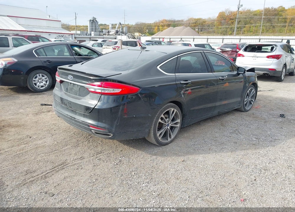 2017 FORD FUSION TITANIUM VIN: 3FA6P0K93HR163504