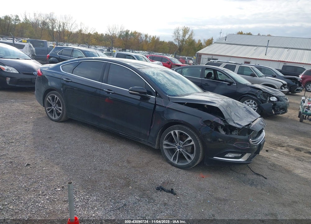 2017 FORD FUSION TITANIUM VIN: 3FA6P0K93HR163504