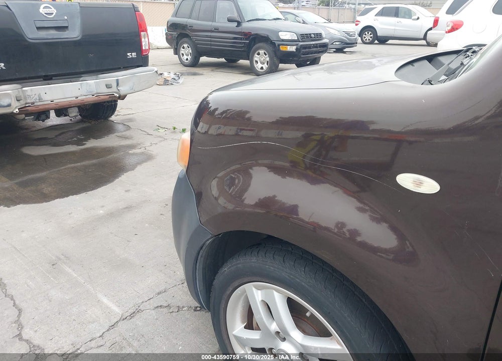 2009 NISSAN CUBE 1.8SL VIN: JN8AZ28R29T103087