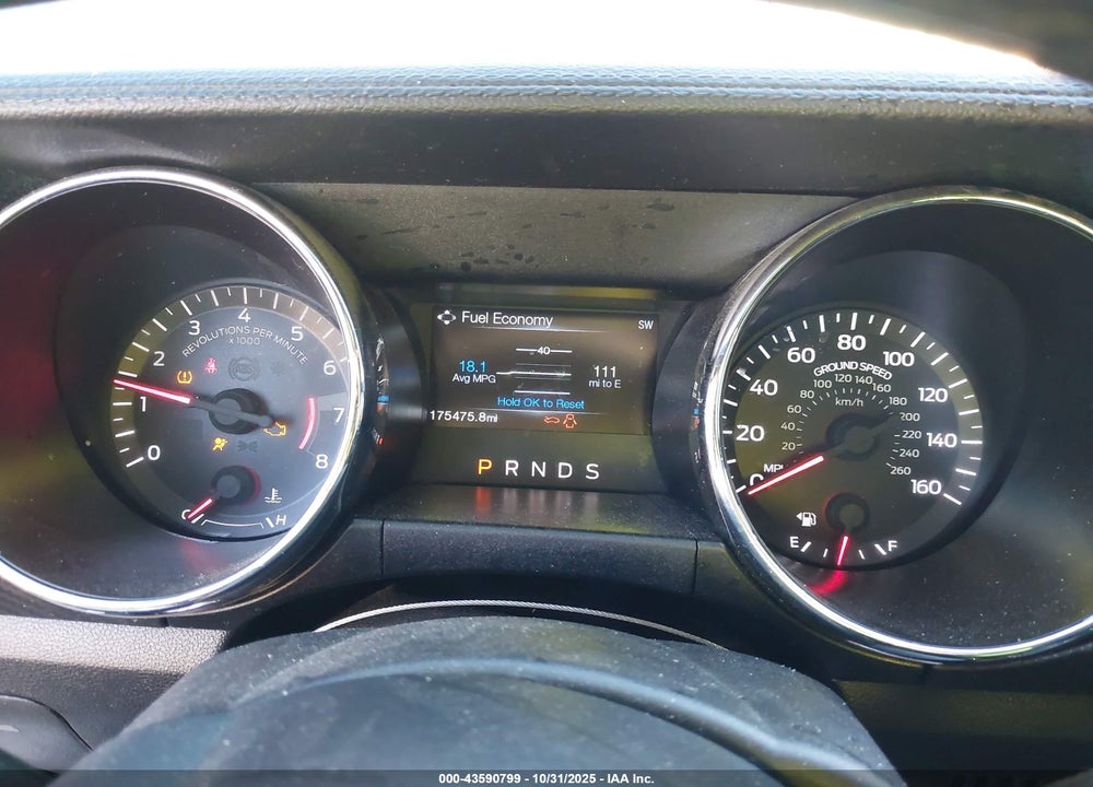 2015 FORD MUSTANG V6 VIN: 1FA6P8AMXF5345009