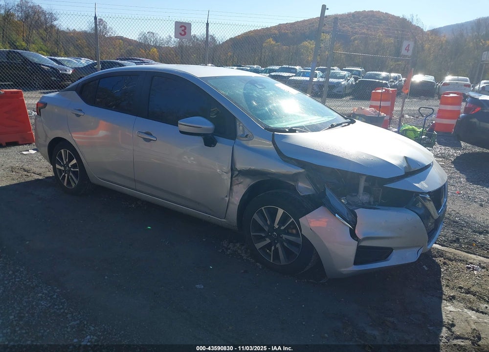 2021 NISSAN VERSA SV XTRONIC CVT VIN: 3N1CN8EV9ML834586