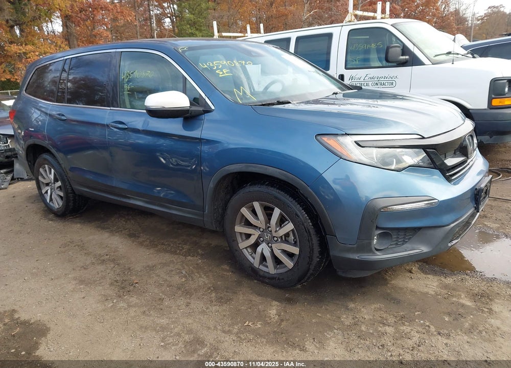 2020 HONDA PILOT VIN: 5FNYF6H55LB021372