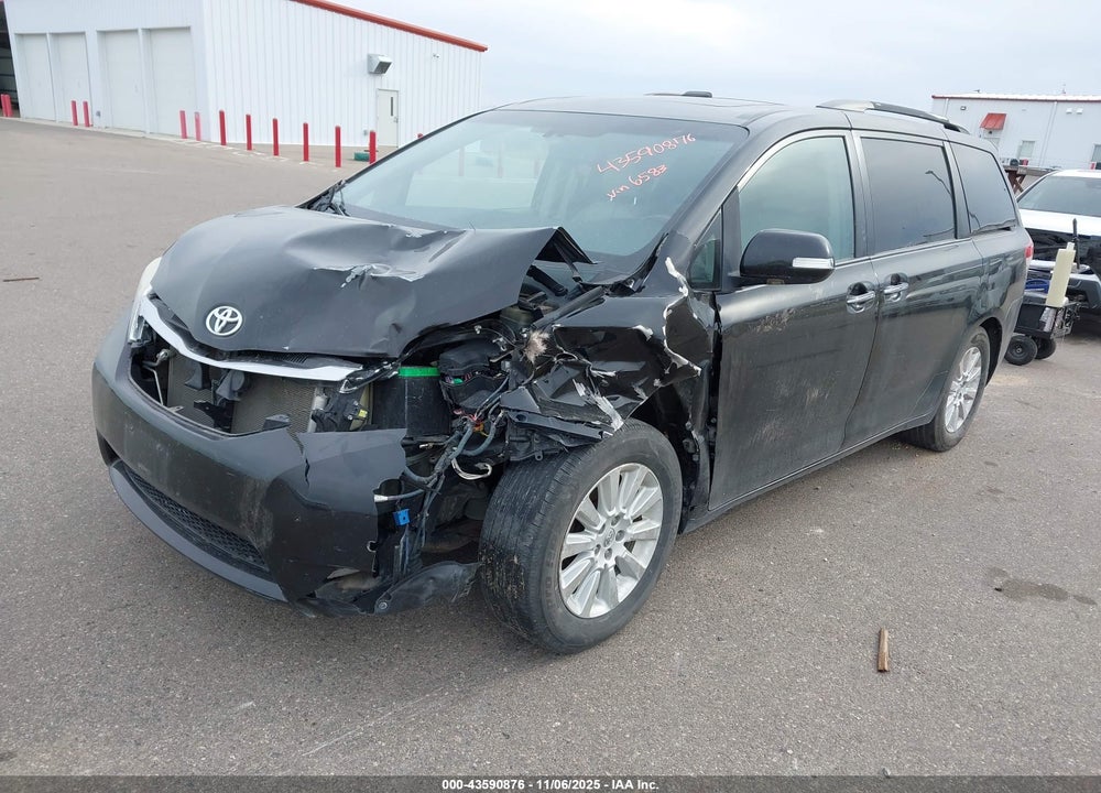 2013 TOYOTA SIENNA LIMITED 7 PASSENGER VIN: 5TDDK3DC9DS066583