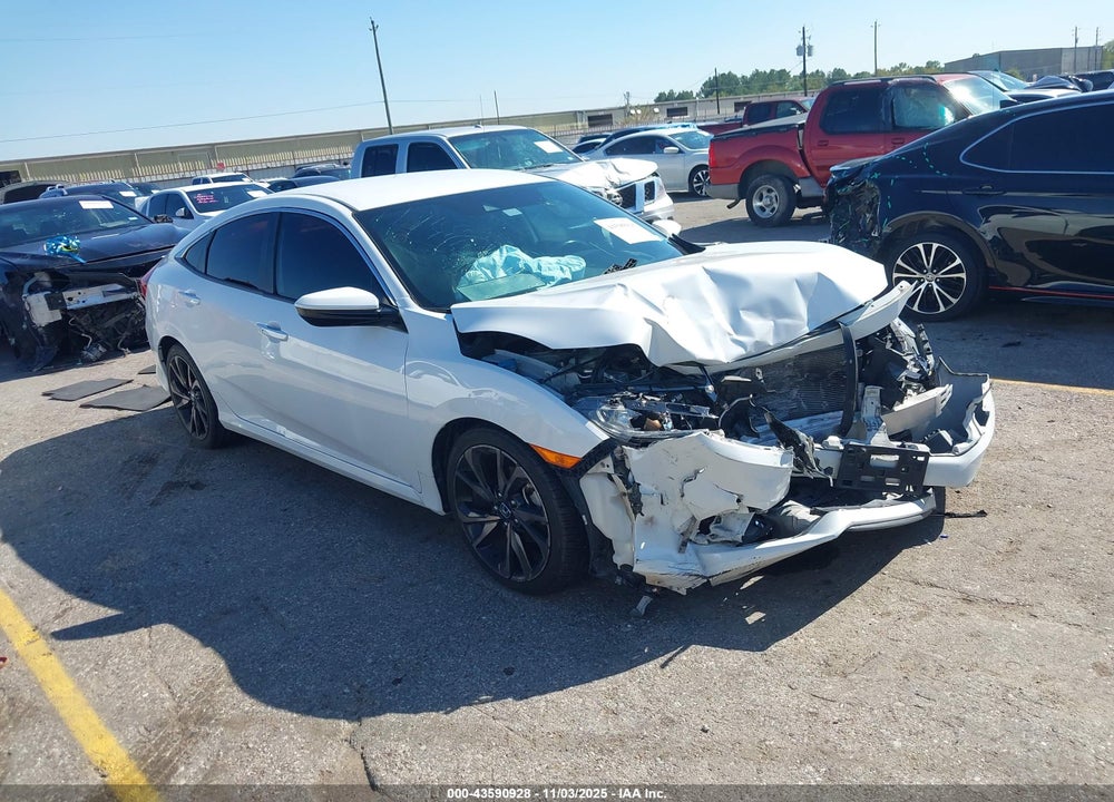 2019 HONDA CIVIC SPORT VIN: 2HGFC2F84KH578838