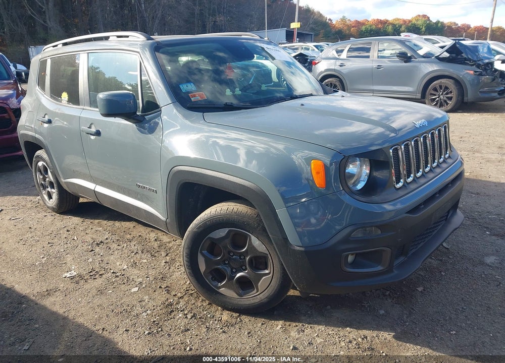 2017 JEEP RENEGADE LATITUDE 4X4 VIN: ZACCJBBH2HPF92418