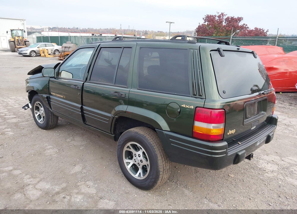 1996 JEEP GRAND CHEROKEE LIMITED VIN: 1J4GZ78S1TC257426