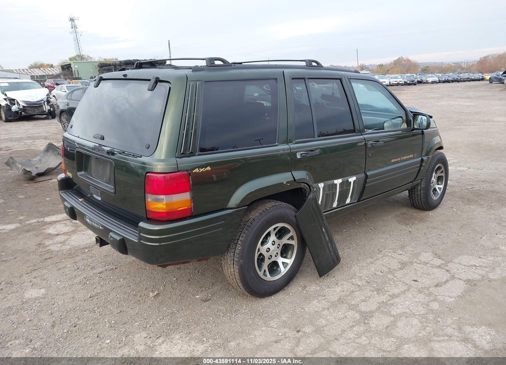 1996 JEEP GRAND CHEROKEE LIMITED VIN: 1J4GZ78S1TC257426