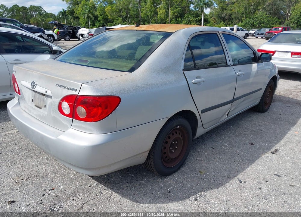 2007 TOYOTA COROLLA CE VIN: JTDBR32E570116281