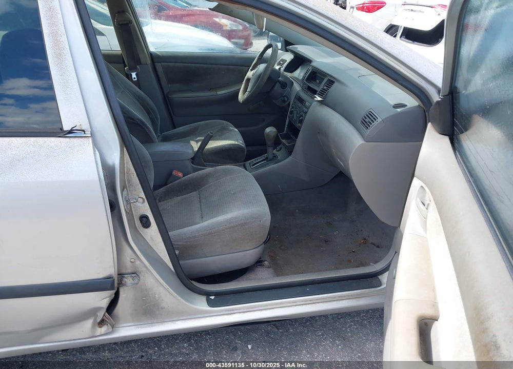 2007 TOYOTA COROLLA CE VIN: JTDBR32E570116281