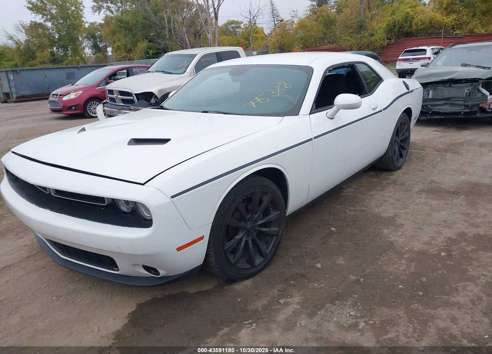 2015 DODGE CHALLENGER SXT VIN: 2C3CDZAG9FH775388