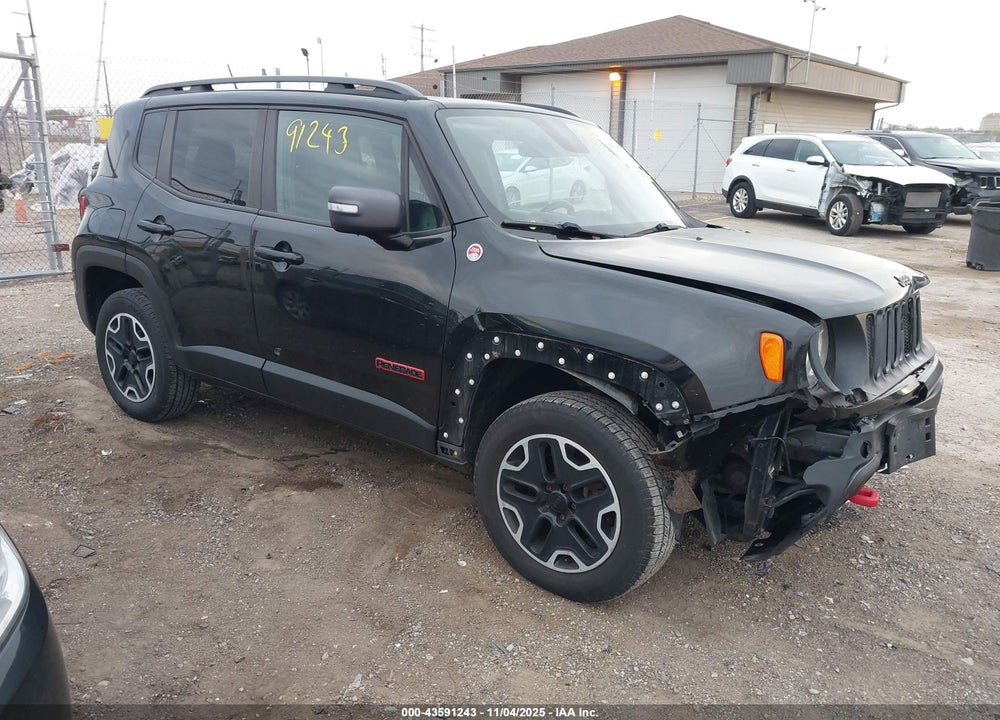 2015 JEEP RENEGADE TRAILHAWK VIN: ZACCJBCT2FPC06080
