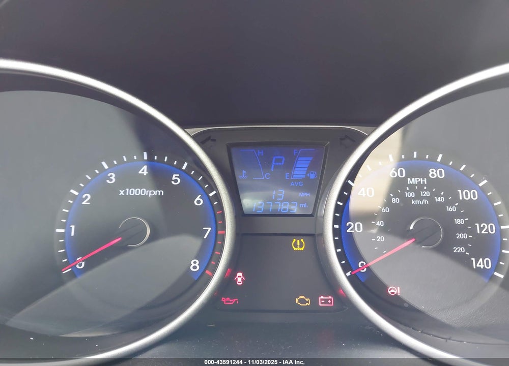 2015 HYUNDAI TUCSON GLS VIN: KM8JTCAF9FU970989
