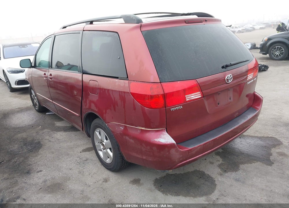 2004 TOYOTA SIENNA LE VIN: 5TDZA23C64S126663