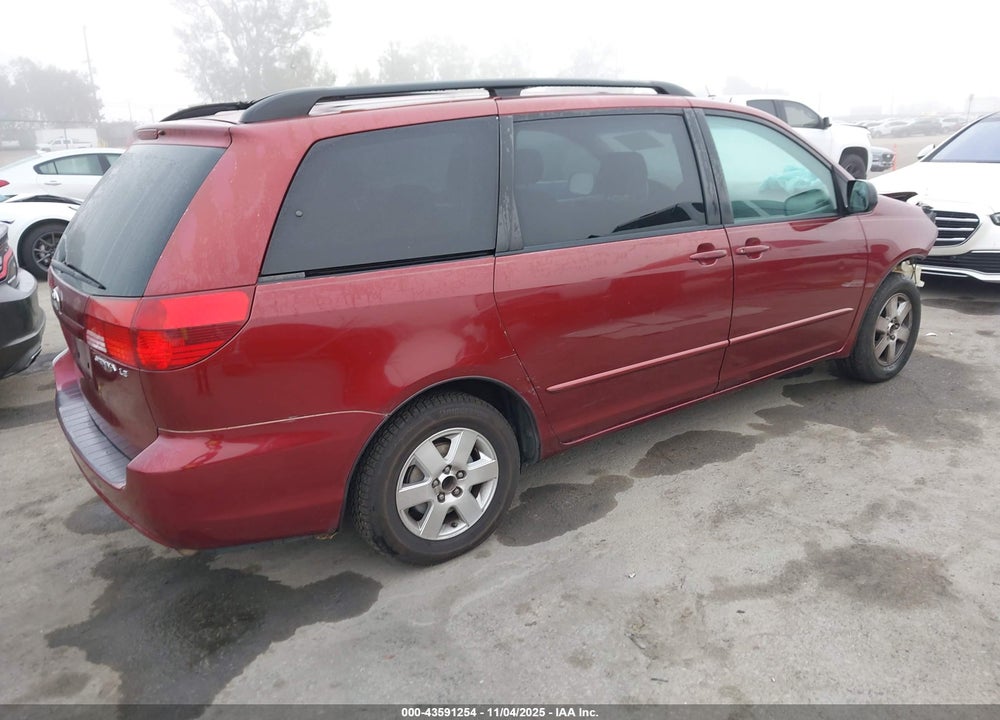2004 TOYOTA SIENNA LE VIN: 5TDZA23C64S126663