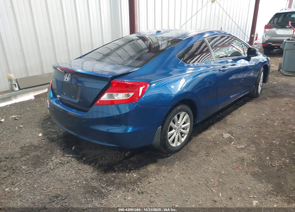 2012 HONDA CIVIC EX-L VIN: 2HGFG3B92CH507230