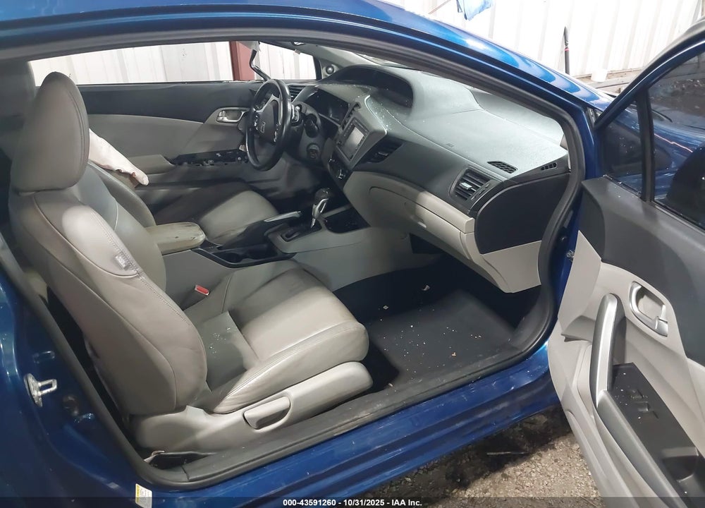 2012 HONDA CIVIC EX-L VIN: 2HGFG3B92CH507230