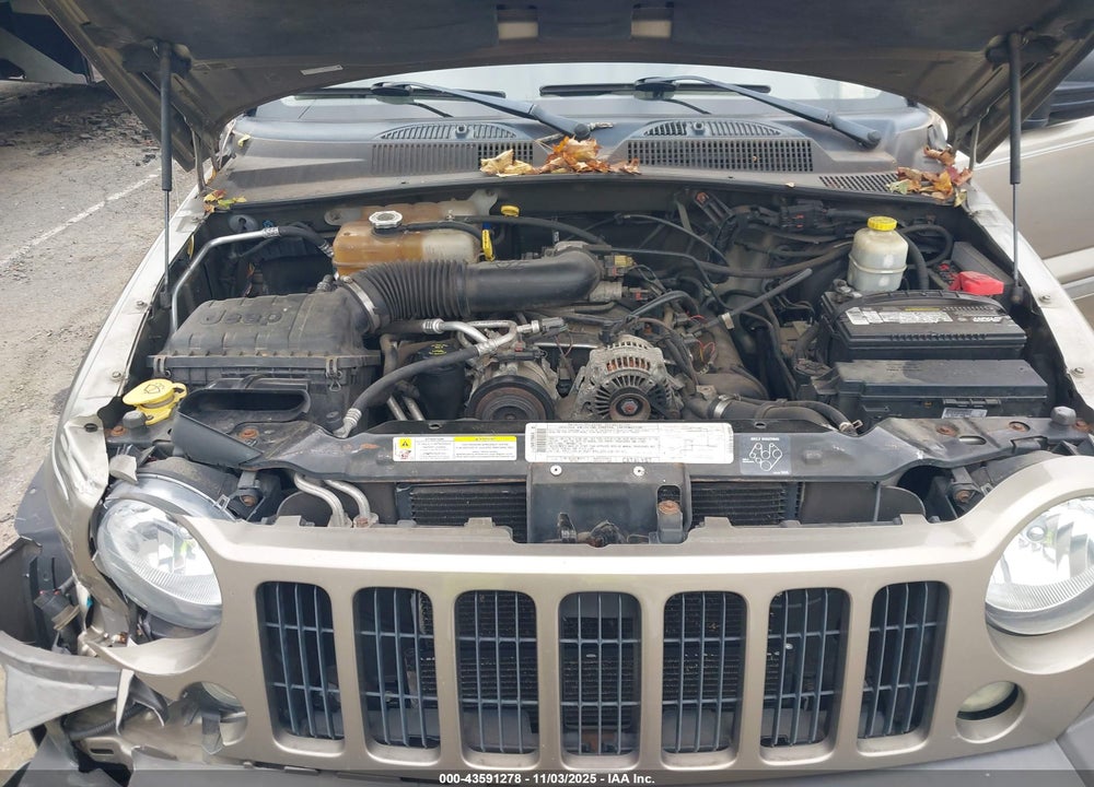 2006 JEEP LIBERTY SPORT VIN: 1J4GL48K16W233677
