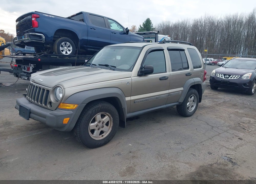 2006 JEEP LIBERTY SPORT VIN: 1J4GL48K16W233677