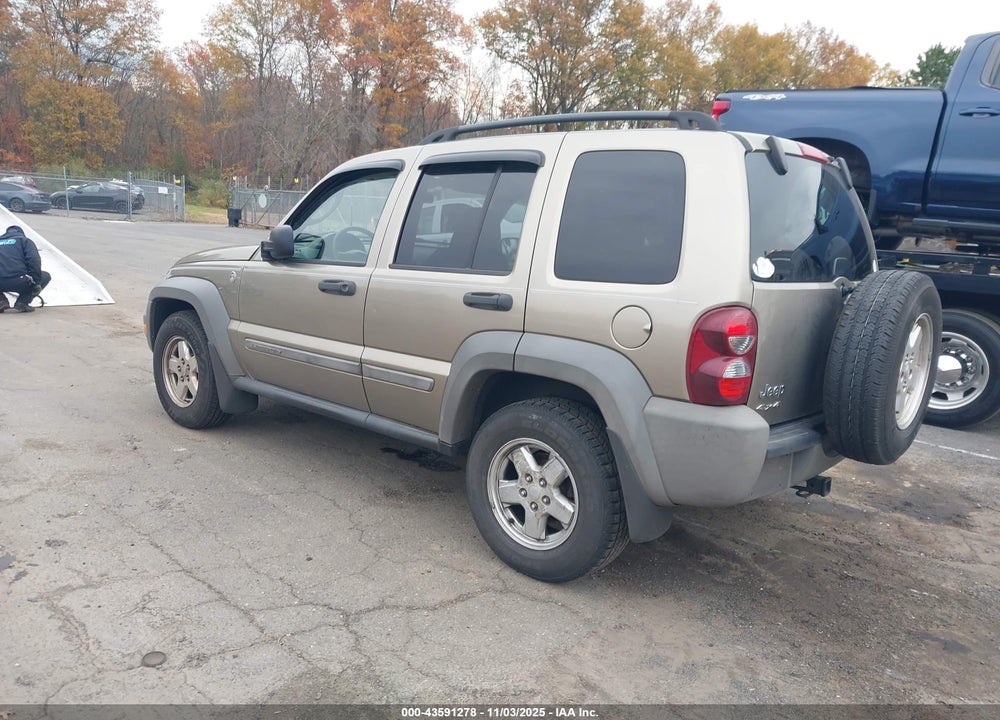 2006 JEEP LIBERTY SPORT VIN: 1J4GL48K16W233677