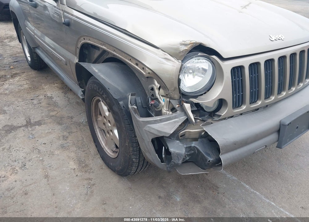 2006 JEEP LIBERTY SPORT VIN: 1J4GL48K16W233677