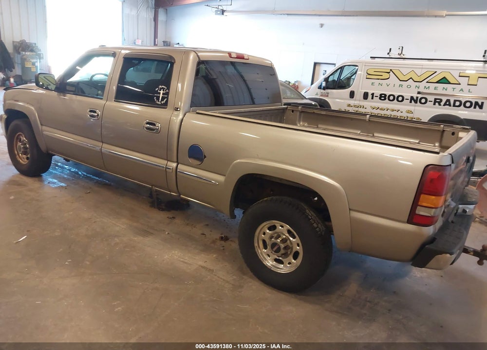 2002 GMC SIERRA 1500HD SLE VIN: 1GTGC13U42F114089