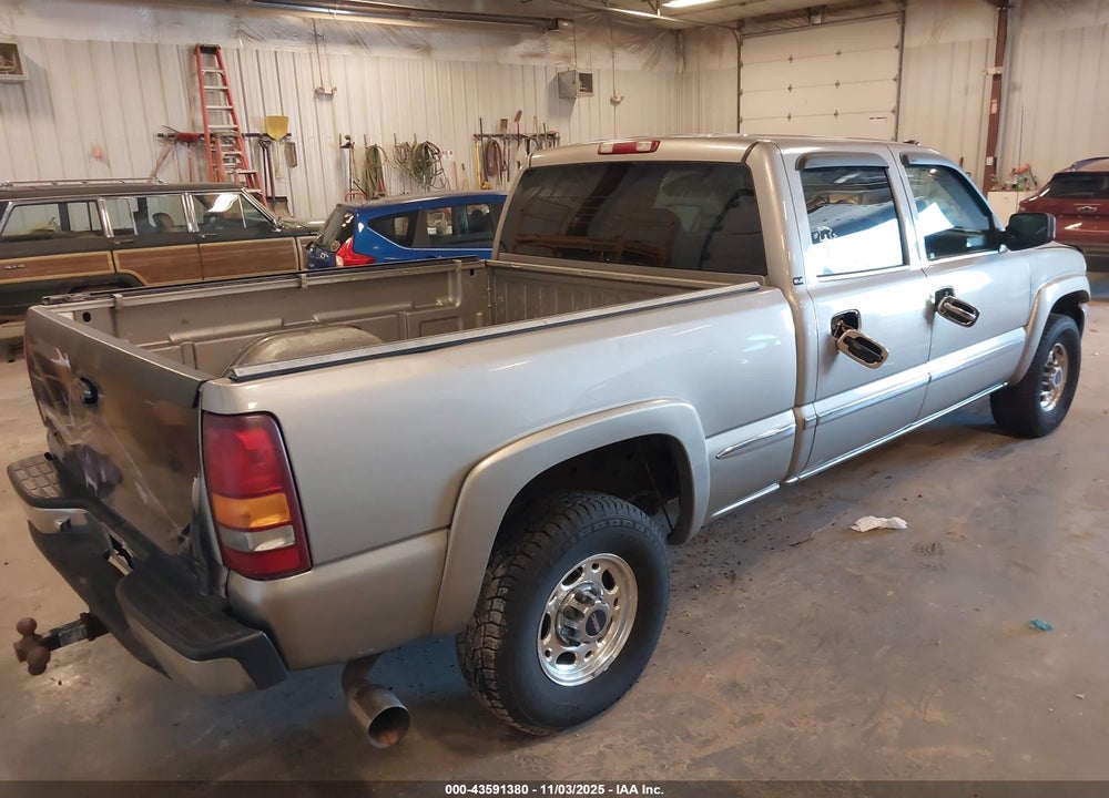 2002 GMC SIERRA 1500HD SLE VIN: 1GTGC13U42F114089