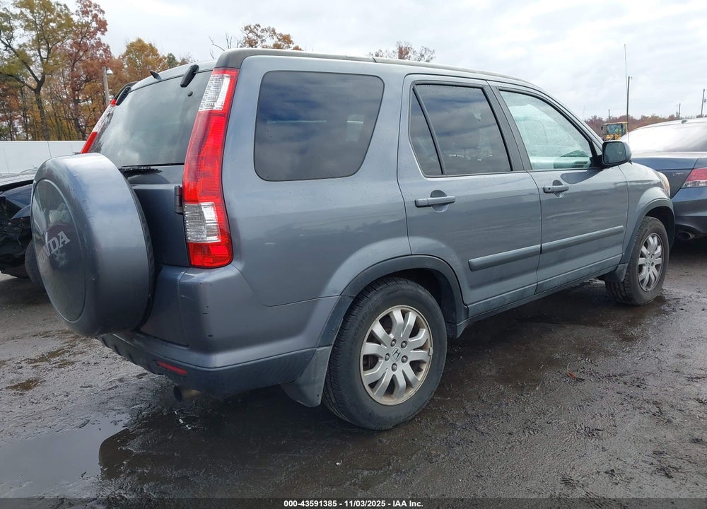 2006 HONDA CR-V SE VIN: SHSRD78956U429676