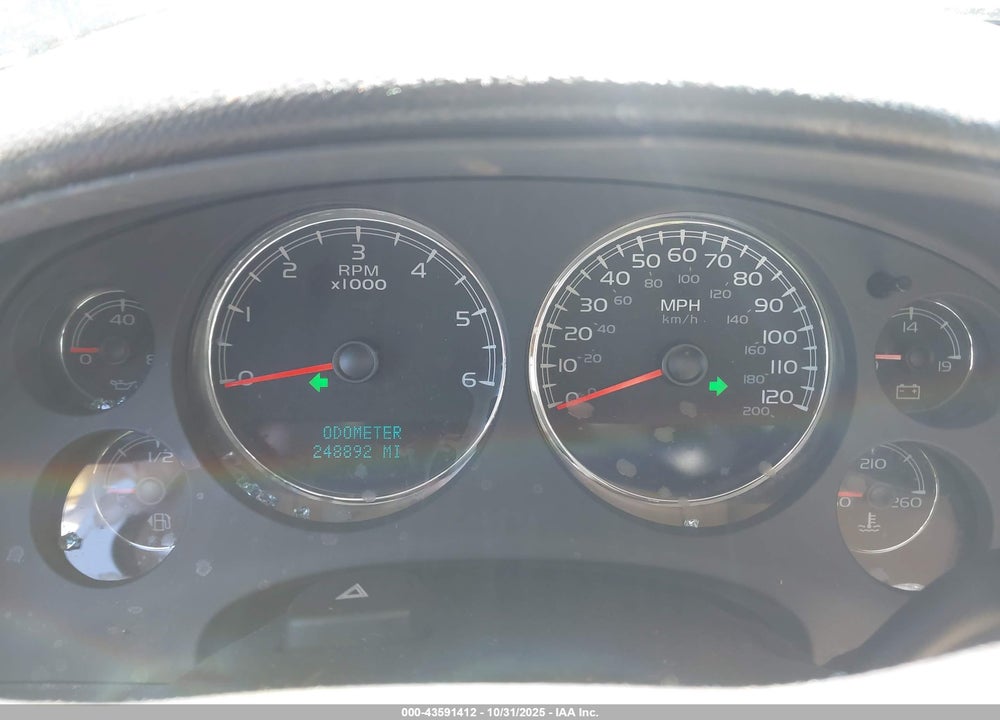 2008 CHEVROLET TAHOE LTZ VIN: 1GNFK13078R117501