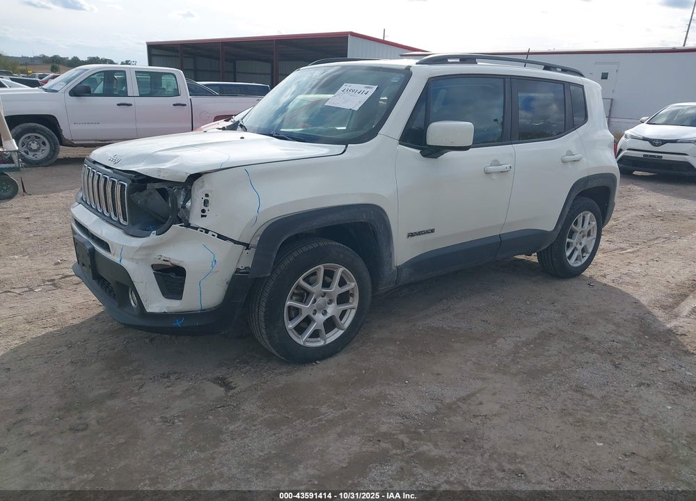 2019 JEEP RENEGADE LATITUDE 4X4 VIN: ZACNJBBB7KPK10926