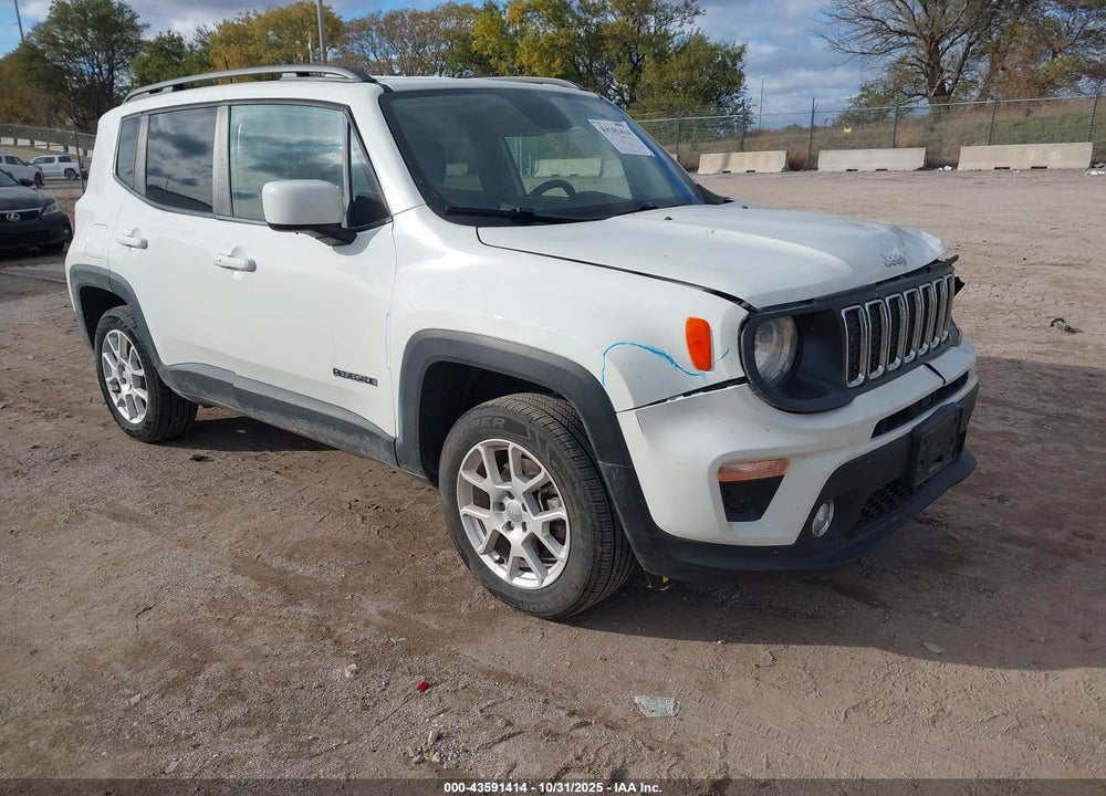 2019 JEEP RENEGADE LATITUDE 4X4 VIN: ZACNJBBB7KPK10926