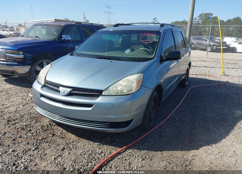 2004 TOYOTA SIENNA LE VIN: 5TDZA23C84S189294