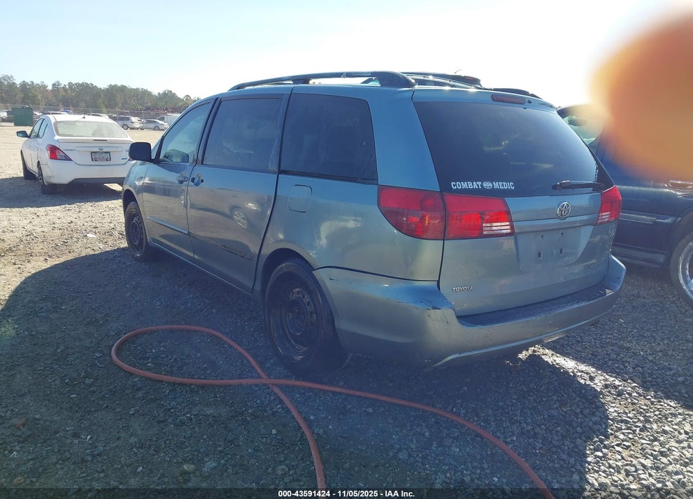 2004 TOYOTA SIENNA LE VIN: 5TDZA23C84S189294