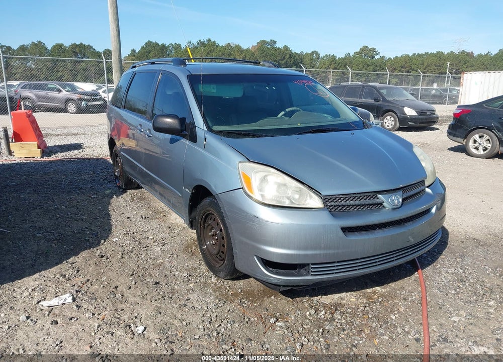 2004 TOYOTA SIENNA LE VIN: 5TDZA23C84S189294