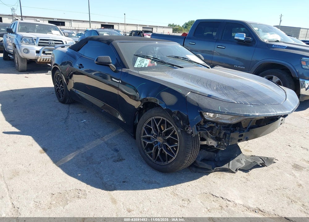 2020 CHEVROLET CAMARO 3LT VIN: 1G1FD3DS3L0100019